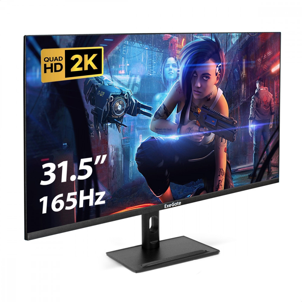 Монитор ExeGate Combat EG3207TA EX299471RUS 31.5 ", IPS, Quad HD 2560x1440 (16:9), 165 Гц — фото товара