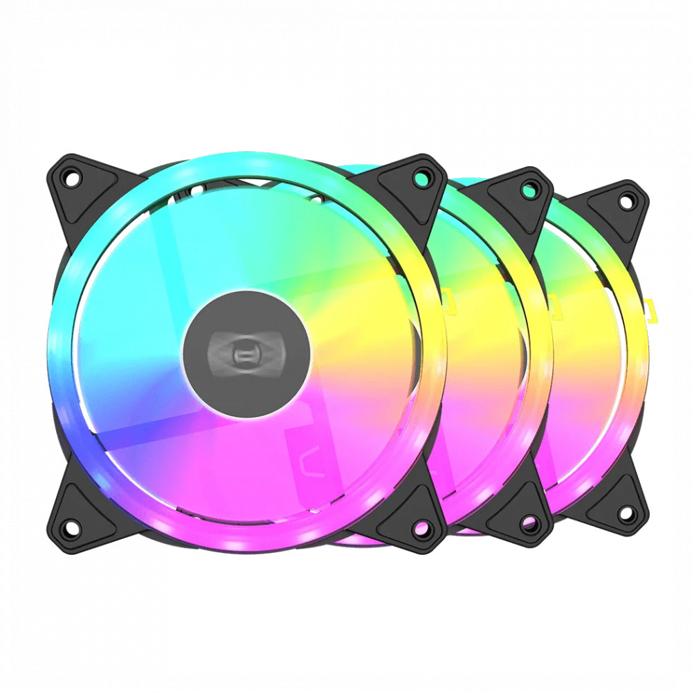 Система охлаждения PCcooler F3 T120 ARGB BK 3IN1 Для системного блока — фото товара
