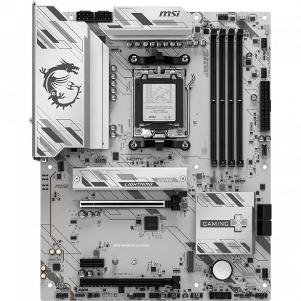 Материнская плата MSI B850 GAMING PLUS WIFI6E ATX, AMD AM5 — фото товара
