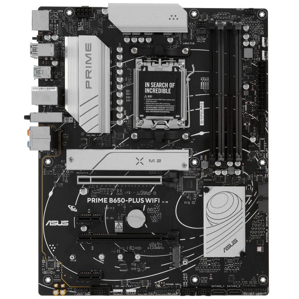 Материнская плата Asus PRIME B650-PLUS WIFI 90MB1KP0-M0EAY0 ATX, AMD AM5 — фото товара
