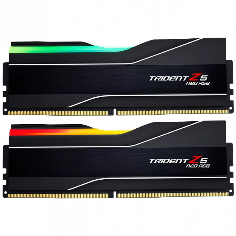 ОЗУ G.Skill Trident Z5 Neo RGB F5-6000J3238G32GX2-TZ5NR DIMM, DDR5, 64 Гб (2 х 32 Гб), 6000 МГц - миниатюра 2