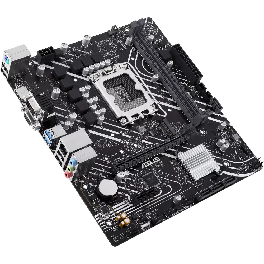 Материнская плата Asus PRIME H610M-D Micro-ATX, LGA 1700 - миниатюра 4