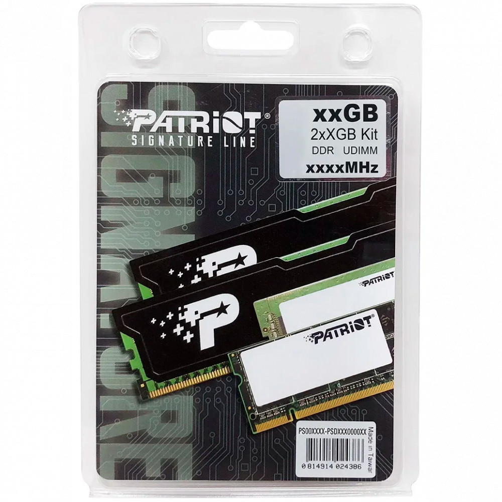 ОЗУ Patriot Signature PSD416G3200K DIMM, DDR4, 16 Гб (2 х 8 Гб), 3200 МГц - миниатюра 4