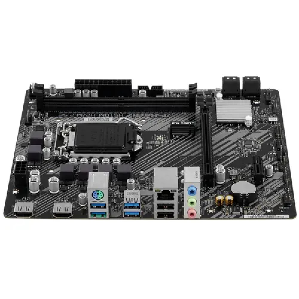 Материнская плата ASRock H510M-H2/M.2 SE Micro-ATX, LGA 1200 - миниатюра 3