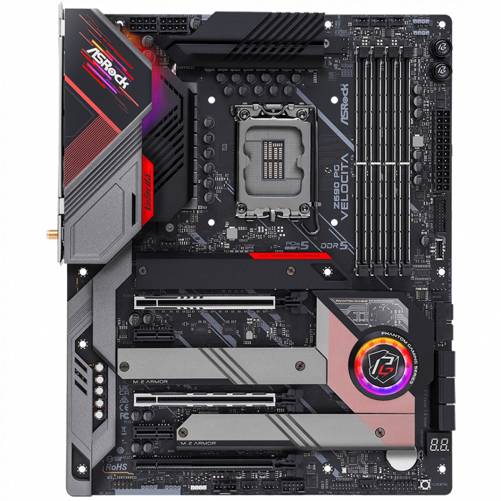 Материнская плата ASRock Z690 PG Velocita ATX, LGA 1700 - миниатюра 2