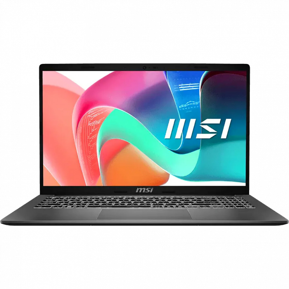Ноутбук MSI Modern 15 F1MG-1200RU 9S7-15S111-1200 15.6 ", FHD 1920x1080 (16:9), Intel, Core 5, 16 Гб, 512 ГБ, Intel Graphics, Windows 11 Pro — фото товара
