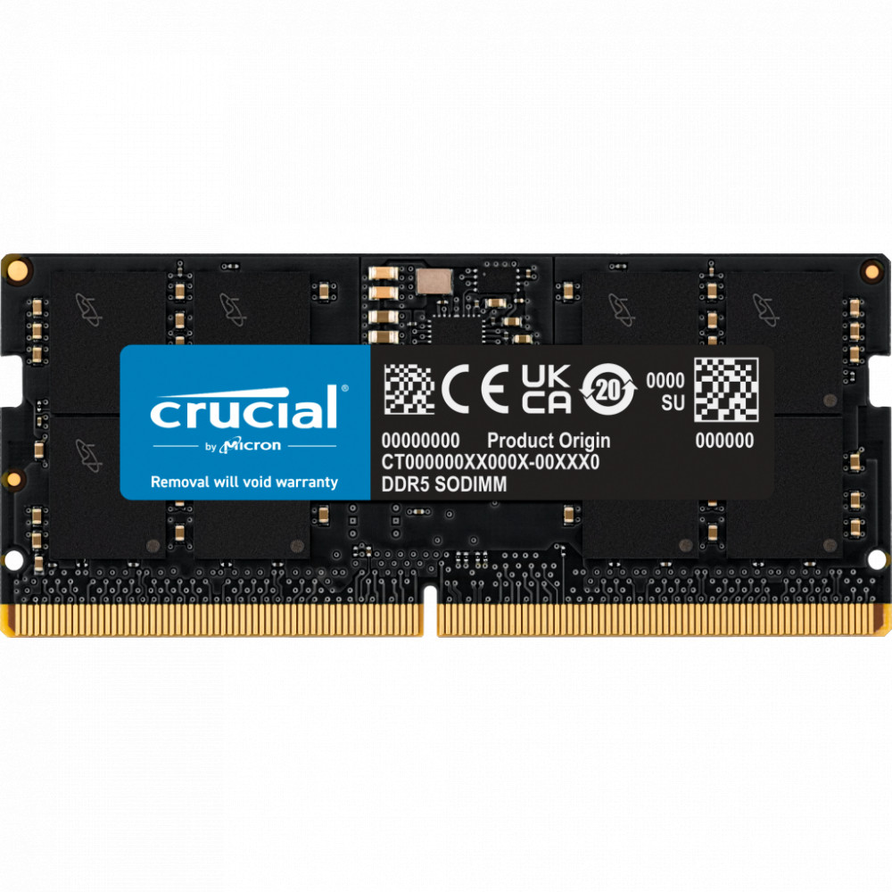 ОЗУ Crucial CT16G56C46S5 DIMM, DDR5, 16 Гб, 5600 МГц - миниатюра 2