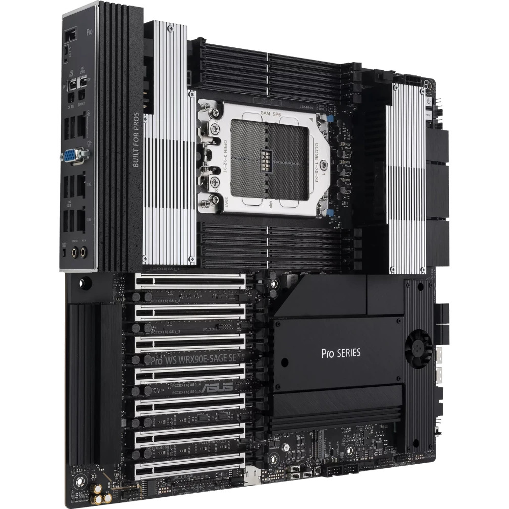 Материнская плата Asus PRO WS WRX90E-SAGE SE 90MB1FW0-M0EAY0 AMD sTR5 - миниатюра 2