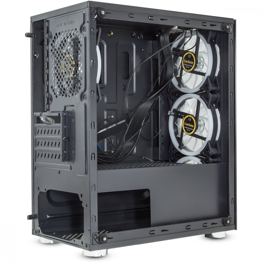 Корпус ExeGate Mistery X2 EX294382RUS Mini-Tower - миниатюра 2