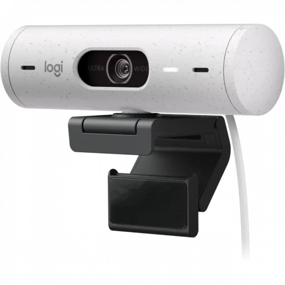 Веб камеры Logitech BRIO 500 Off-White 960-001428 - миниатюра 2