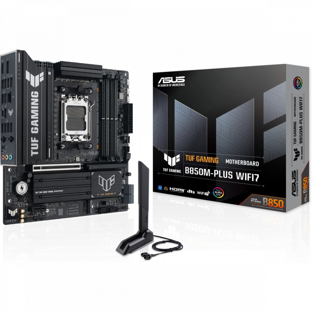 Материнская плата Asus TUF GAMING B850M-PLUS WIFI7 Mini-ATX, AMD AM5 - миниатюра 7