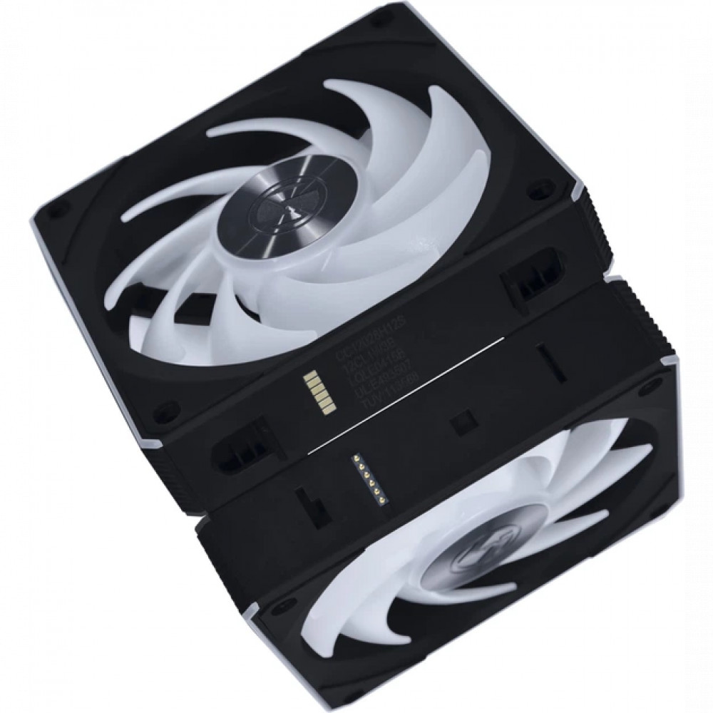 Система охлаждения Lian Li Uni Fan CL120 Wireless 3-pack Black G99.12CL1W3B.00 - миниатюра 3