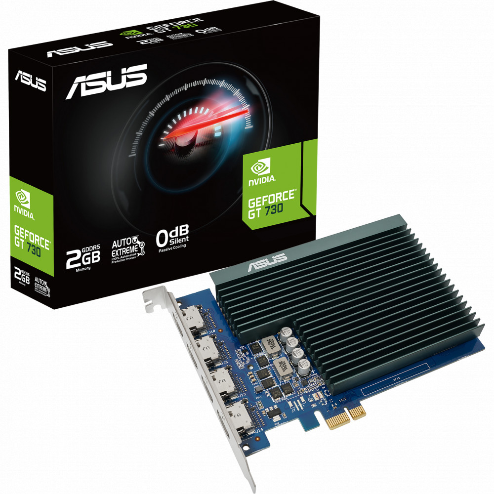 Видеокарта Asus GeForce GT 730 GT730-4H-SL-2GD5 2 ГБ - миниатюра 3