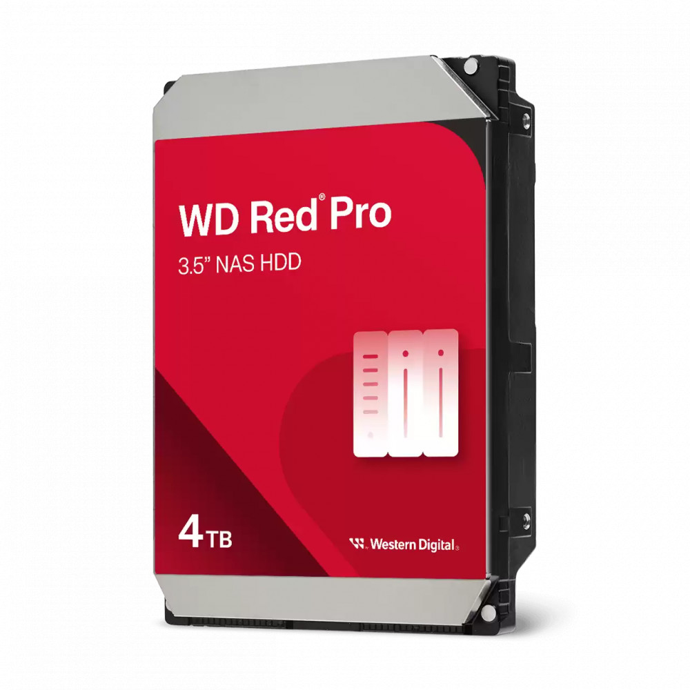 Жесткий диск Western Digital Red Pro WD4005FFBX HDD (классические), 4 ТБ, 3.5 дюйма, SATA — фото товара