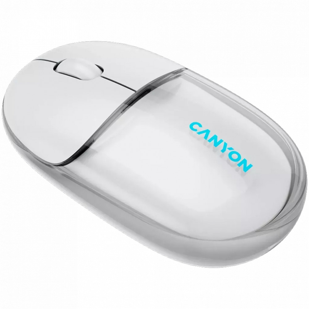 Мышь Canyon OnClick 24 BT White CNS-CMSW24W Бюджетные, Беспроводная - миниатюра 2