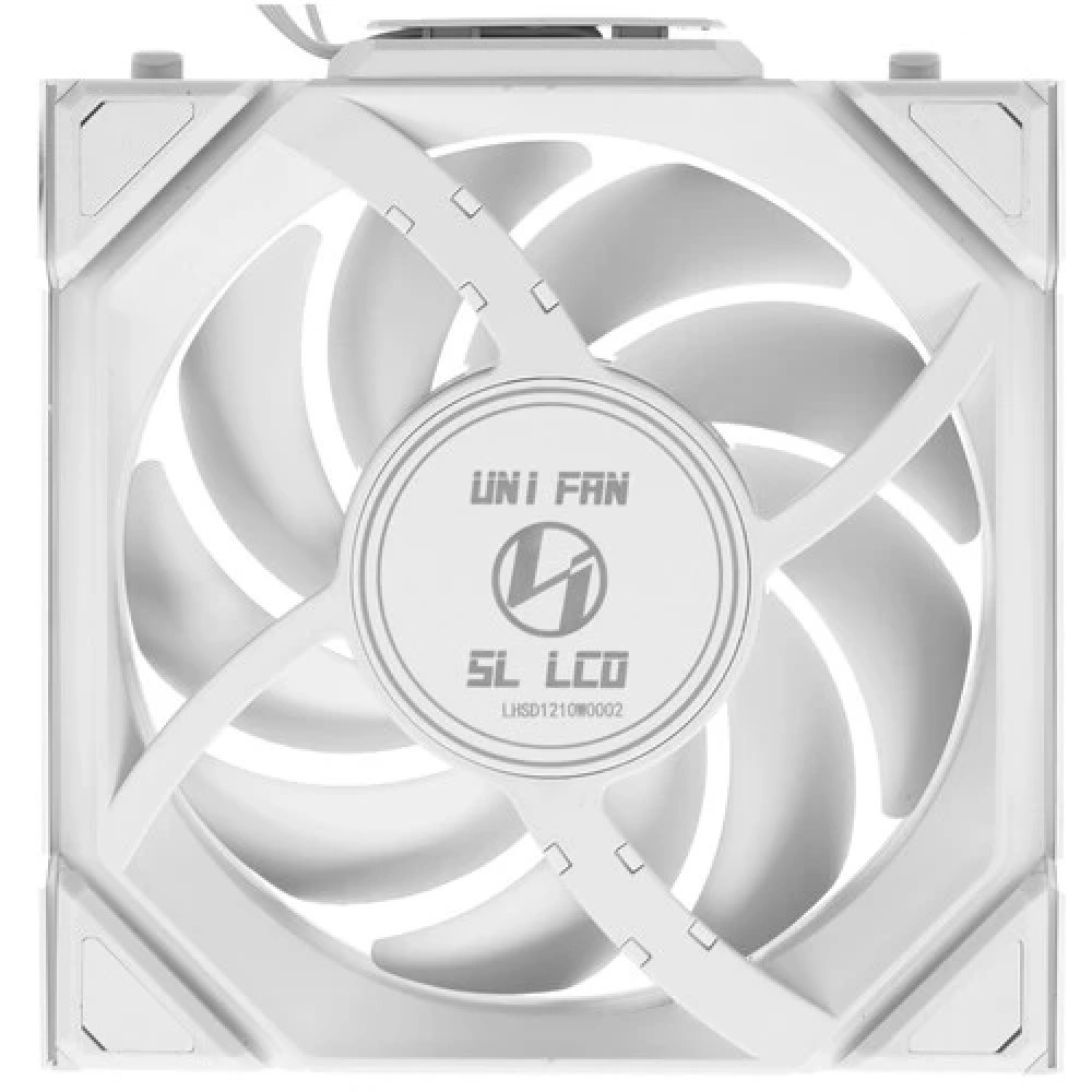 Система охлаждения Lian Li UNI FAN SL WIRELESS LCD 120 Reverse Blade 12RSLLCD1W1W Для системного блока - миниатюра 2