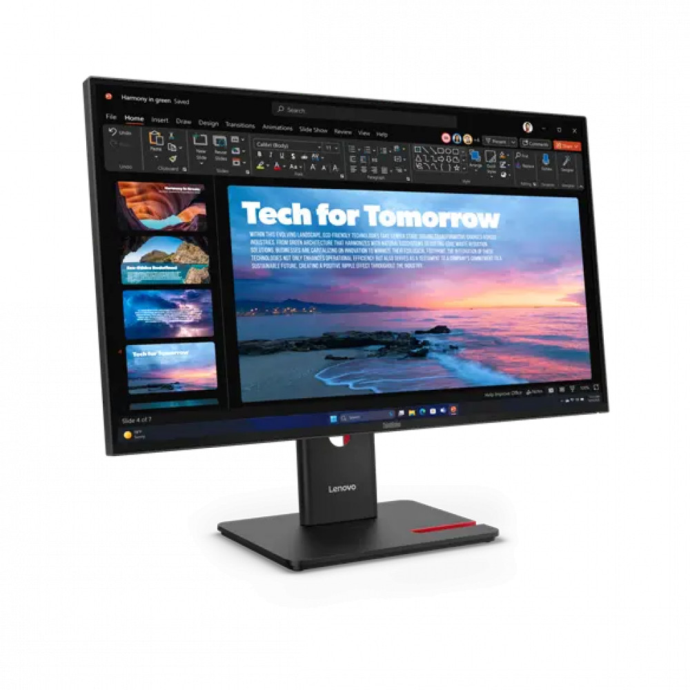 Монитор Lenovo ThinkVision T27QD-40 64AAGAT2UK 27 ", IPS, Quad HD 2560x1440 (16:9), 120 Гц - миниатюра 2