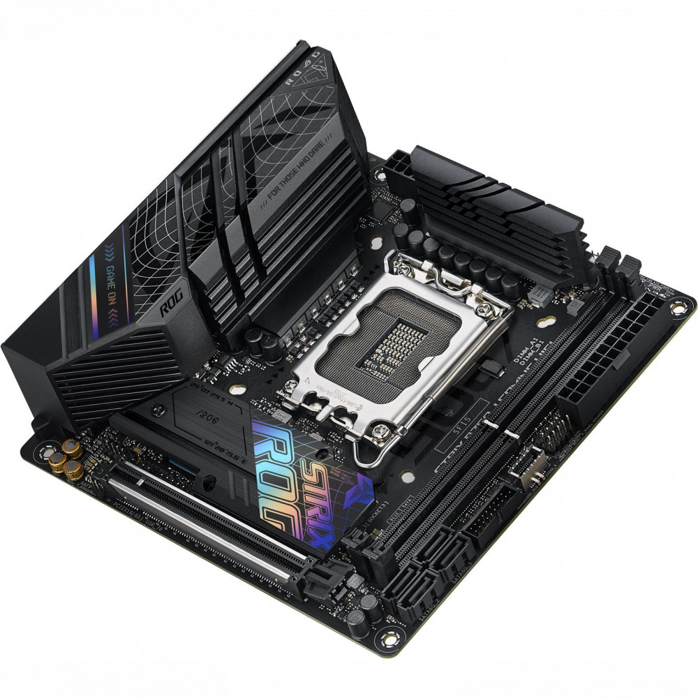 Материнская плата Asus ROG STRIX B760-I GAMING WIFI 90MB1D90-M0EAY0 Mini-ITX, LGA 1700 - миниатюра 5