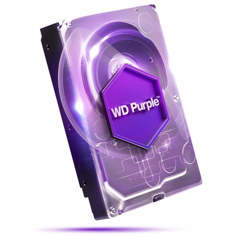 Жесткий диск Western Digital Purple WD10PURZ HDD (классические), 1 ТБ, 3.5 дюйма, SATA — фото товара