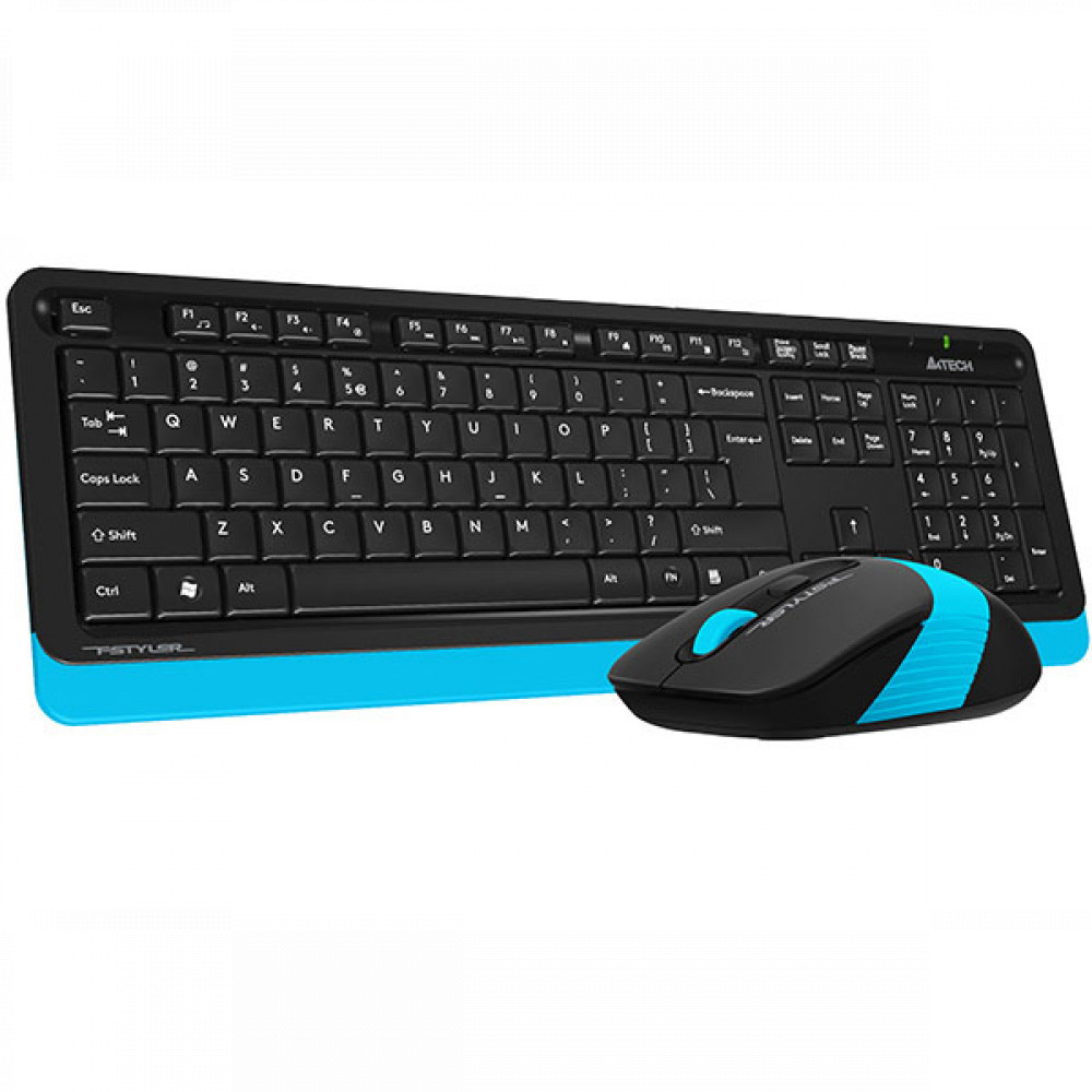 Клавиатура + мышь A4Tech Fstyler FG1010 Blue FG1010 BLUE - миниатюра 4