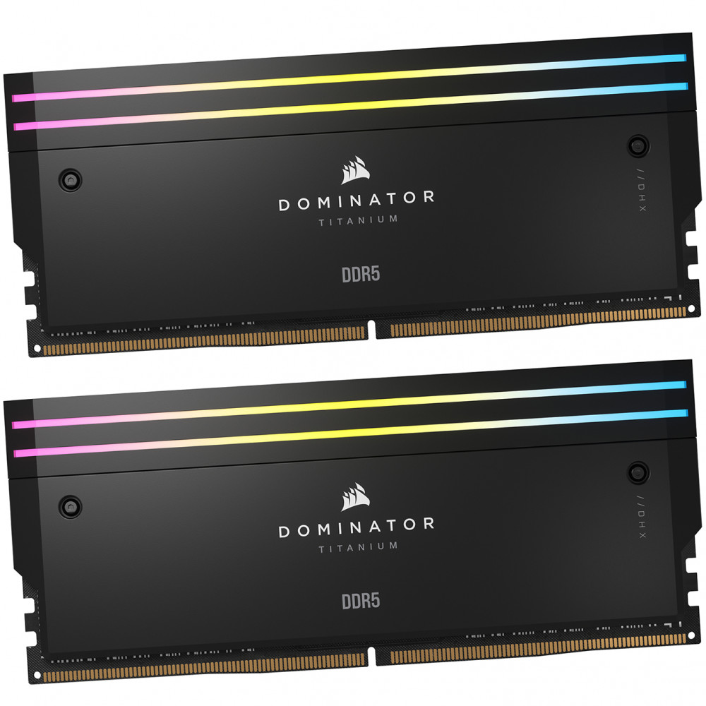 ОЗУ Corsair Dominator Titanium RGB CMP32GX5M2X7000C34 DIMM, DDR5, 32 Гб (2 х 16 Гб), 7000 МГц — фото товара