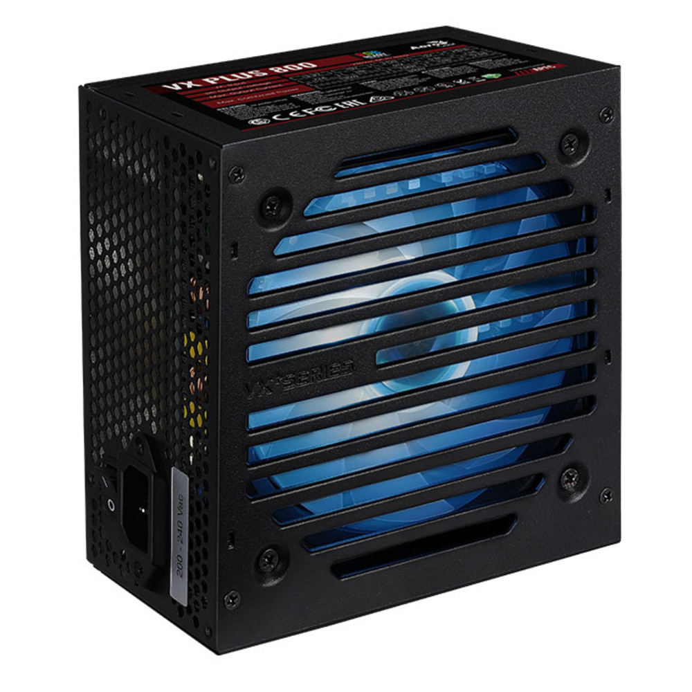 Блок питания Aerocool VX PLUS 800 RGB 800 Вт - миниатюра 4