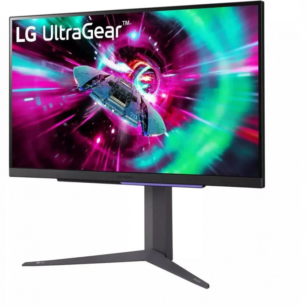 Монитор LG 27GR93U-B 27 ", IPS, 4K UHD 3840x2160 (16:9), 144 Гц - миниатюра 3