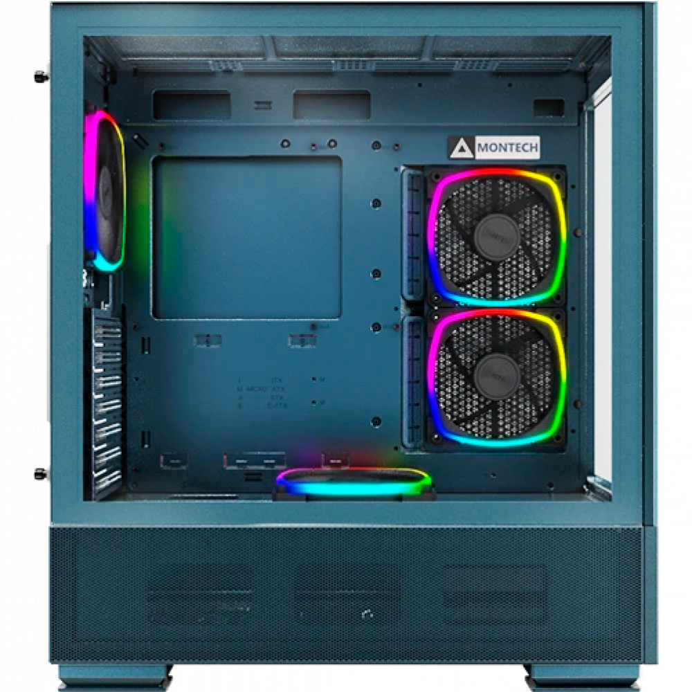 Корпус Montech SKY TWO MOROCCO Blue Mid-Tower - миниатюра 4