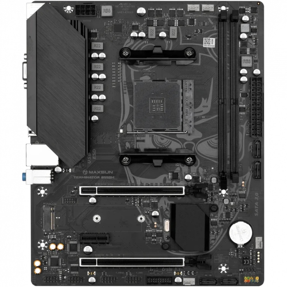 Материнская плата Maxsun Terminator B550M MS-Terminator B550M Micro-ATX, AMD AM4 — фото товара