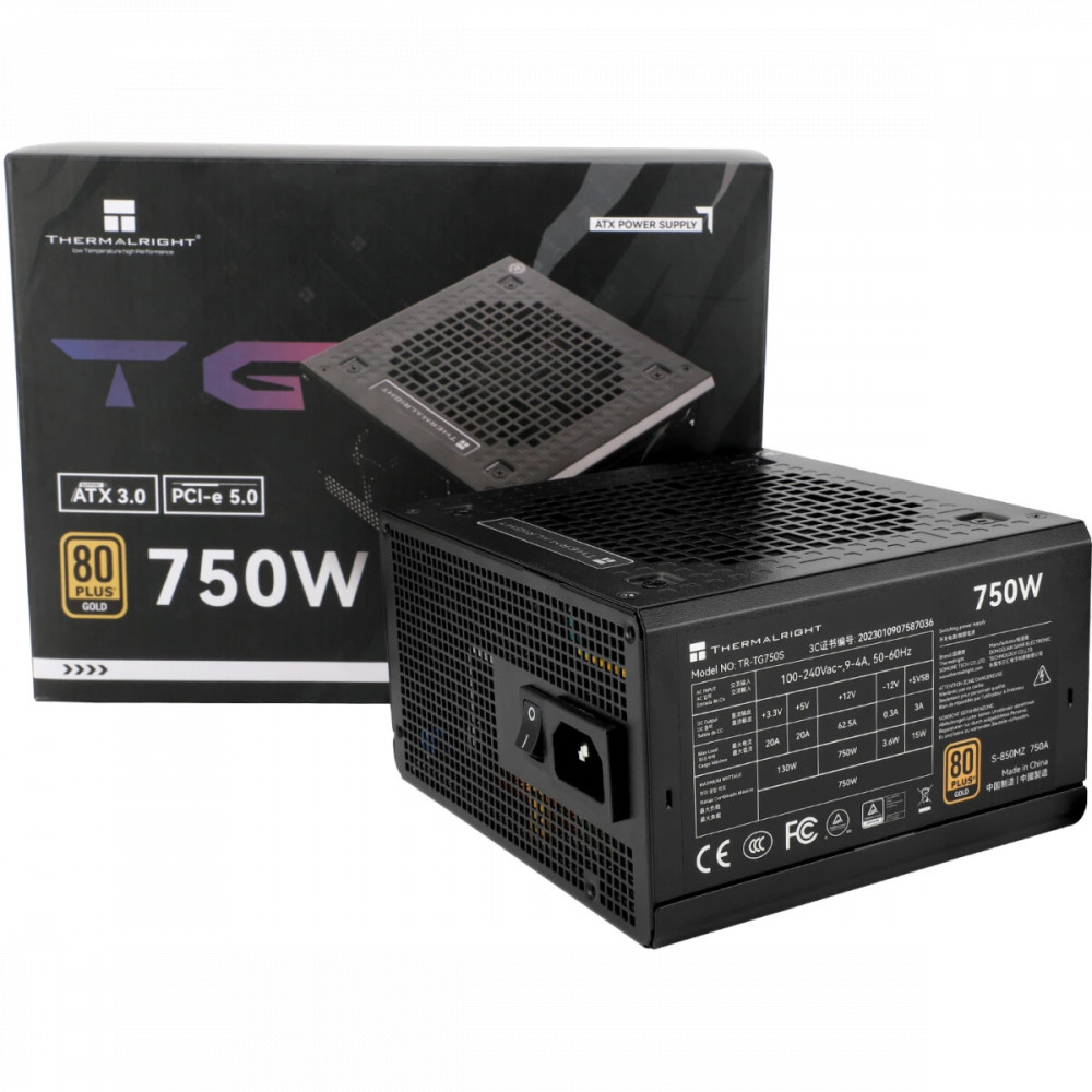 Блок питания Thermalright TR-TG 750S 750 Вт - миниатюра 5