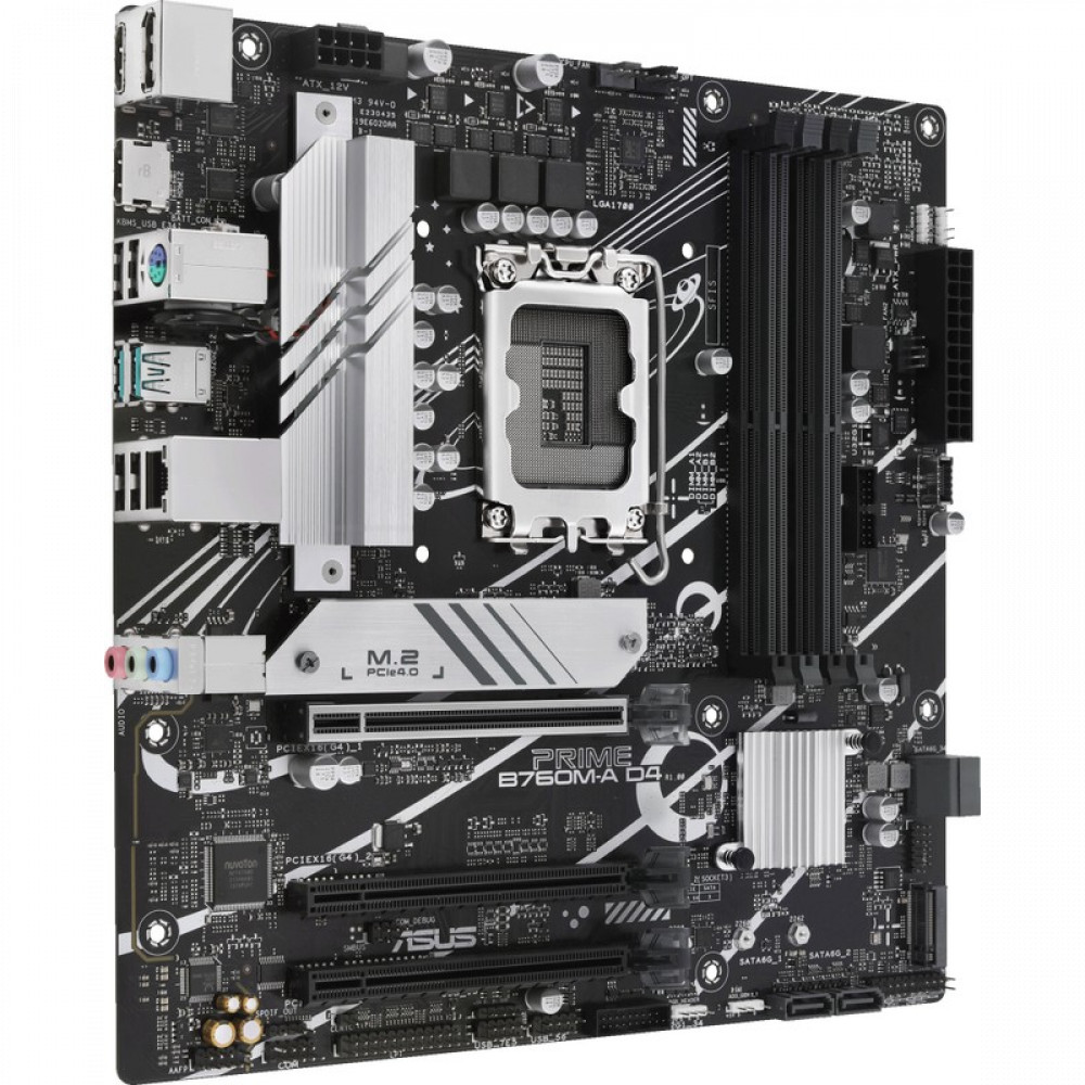 Материнская плата Asus PRIME B760M-A D4-CSM 90MB1D00-M1EAYC Micro-ATX, LGA 1700 — фото товара