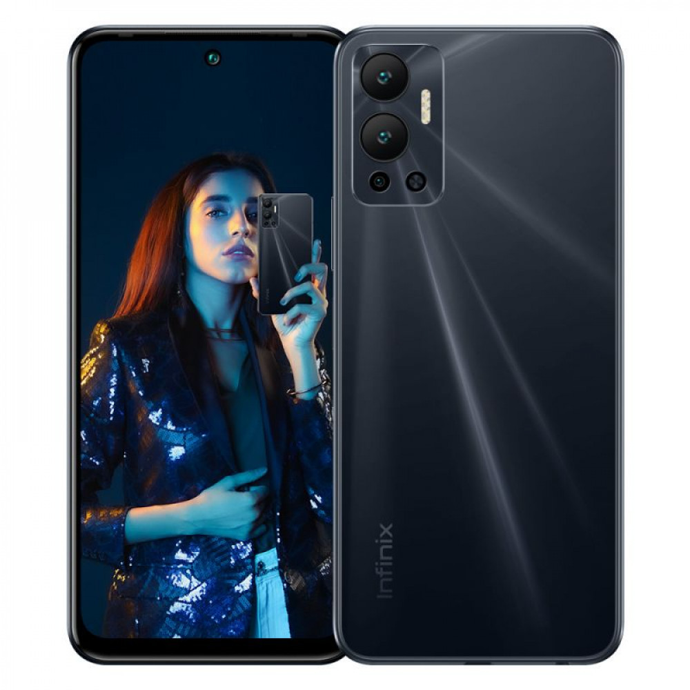 Смартфон Infinix HOT 12 (4/128Gb) Racing Black X6817/RACING BLACK 128 Гб, 4 Гб — фото товара