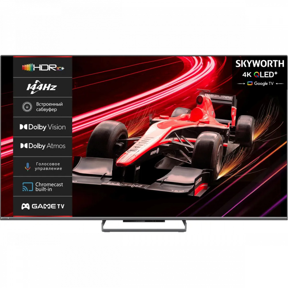 Телевизор Skyworth 65Q77G 65 ", Черный — фото товара