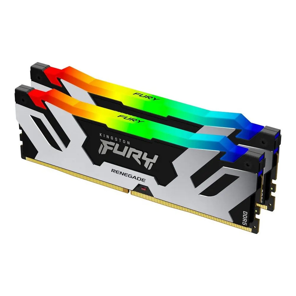 ОЗУ Kingston Fury Renegade RGB KF572C38RSAK2-32 DIMM, DDR5, 32 Гб (2 х 16 Гб), 7200 МГц — фото товара