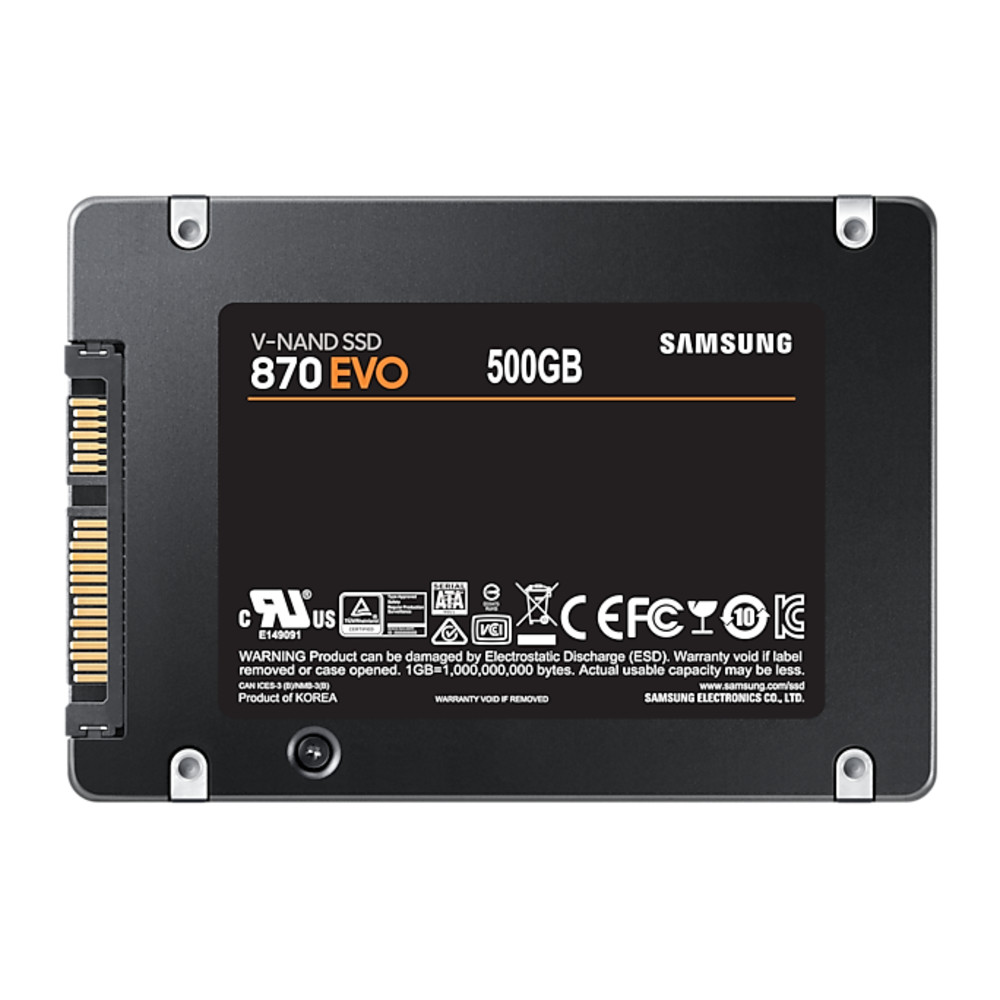 Жесткий диск Samsung 870 EVO MZ-77E500BW SSD (твердотельные), 500 ГБ, 2.5 дюйма, SATA - миниатюра 4