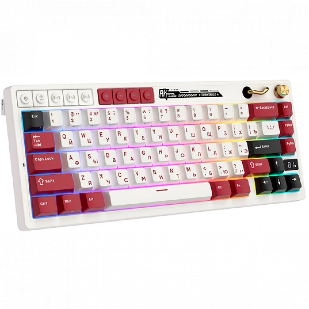 Клавиатура Royal Kludge M65 Famicom (Cream Switch) 6935280827099 Беспроводная, Bluetooth - миниатюра 4