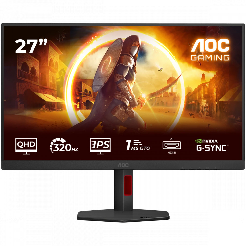 Монитор AOC Q27G4SRU/01 27 ", IPS, Quad HD 2560x1440 (16:9), 320 Гц — фото товара