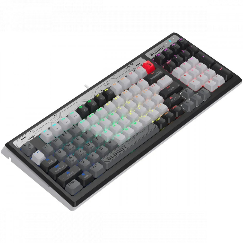 Клавиатура A4Tech Bloody B950 Grey Проводная, USB - миниатюра 2