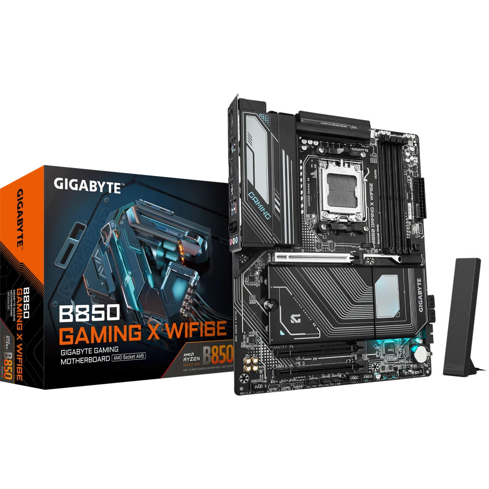 Материнская плата Gigabyte B850 Gaming X WIFI6E (rev. 1.0) ATX, AMD AM5 - миниатюра 4