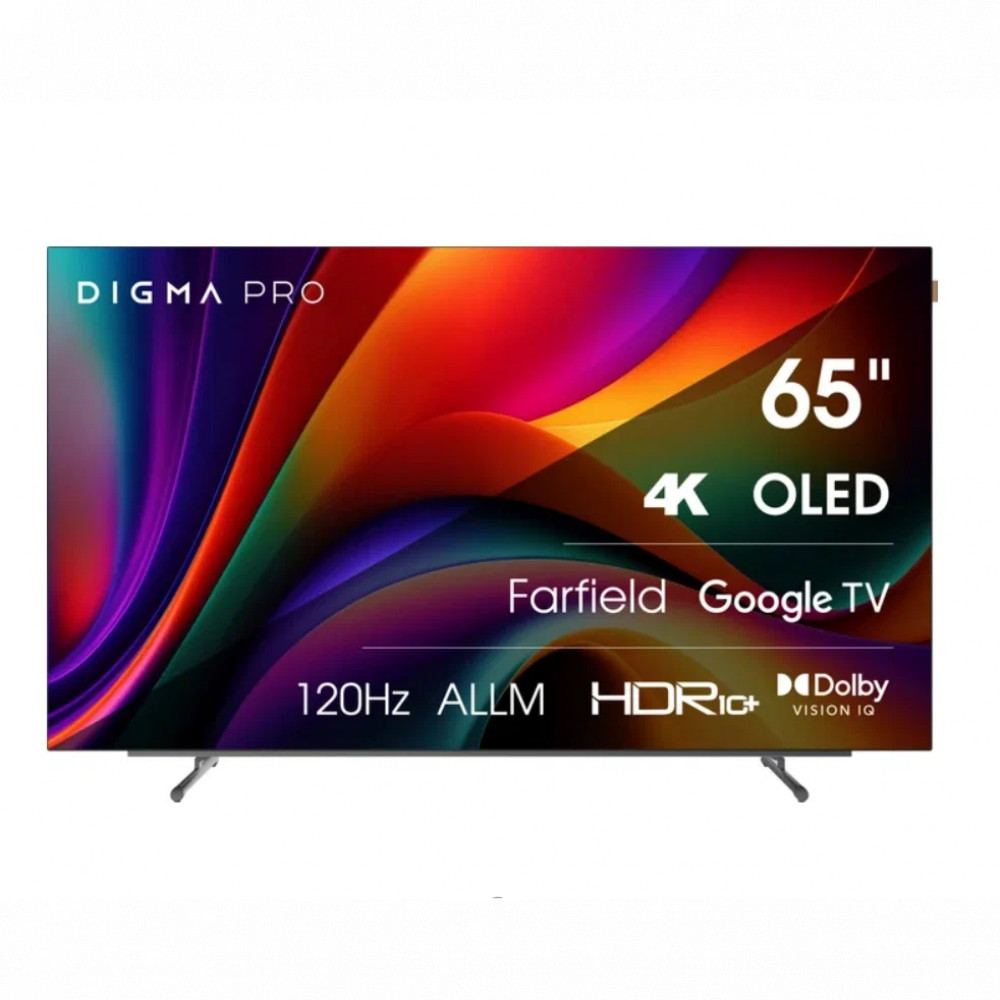 Телевизор Digma PRO 65M 65 ", Smart TV, Черный — фото товара