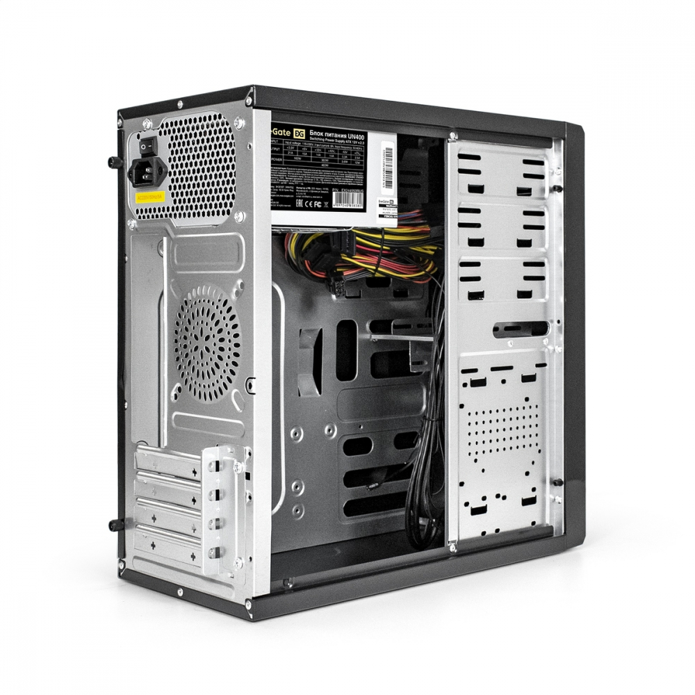 Корпус ExeGate MA-371X-UN400 EX277435RUS Mini-Tower - миниатюра 2