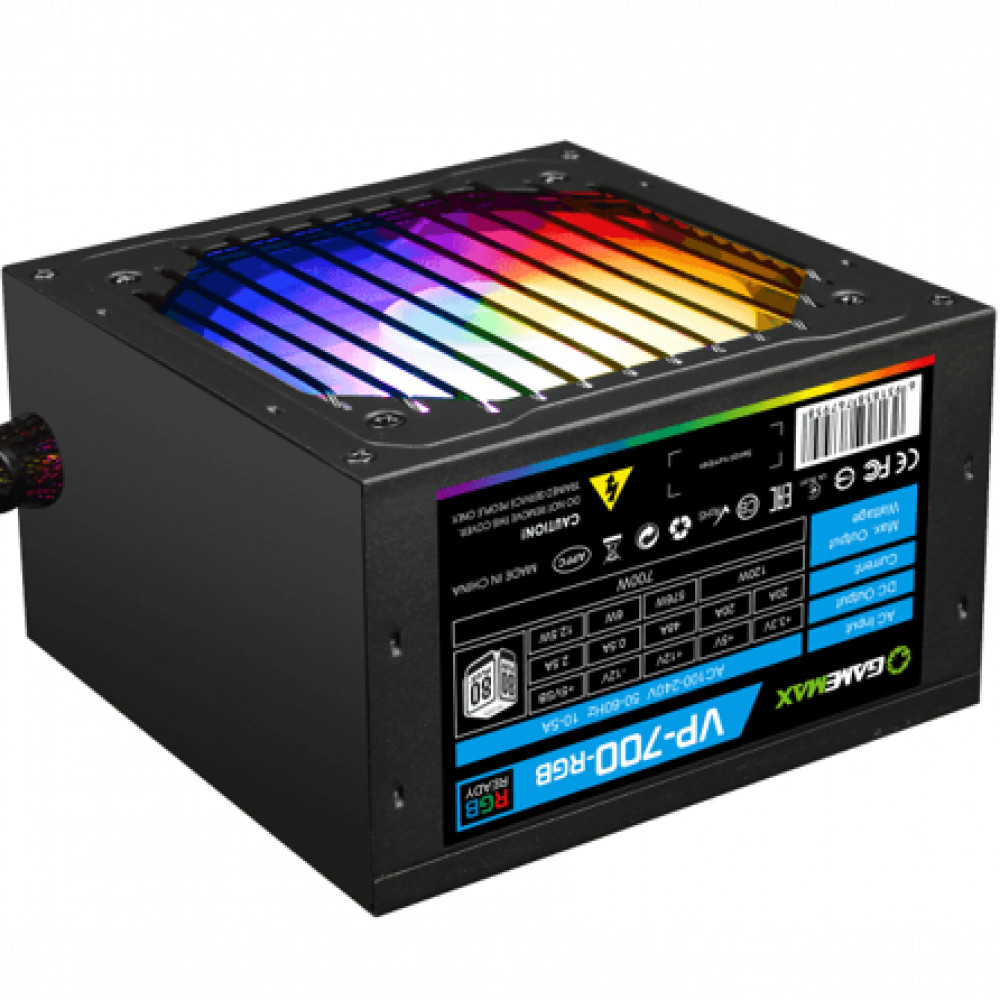 Блок питания GameMax VP-700-RGB 700 Вт — фото товара