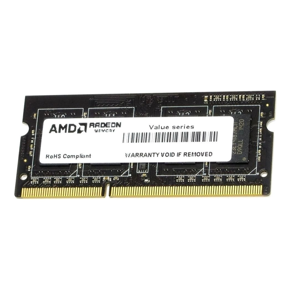 ОЗУ AMD R338G1339S2S R338G1339S2S-U SO-DIMM, DDR3, 8 Гб, 1333 МГц — фото товара
