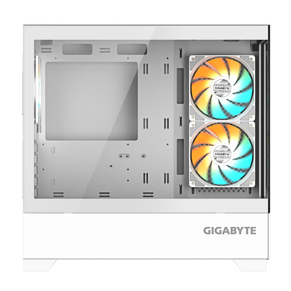 Корпус Gigabyte C201 Panoramic Ice C201PI M-ATX CASE Mid-Tower - миниатюра 2