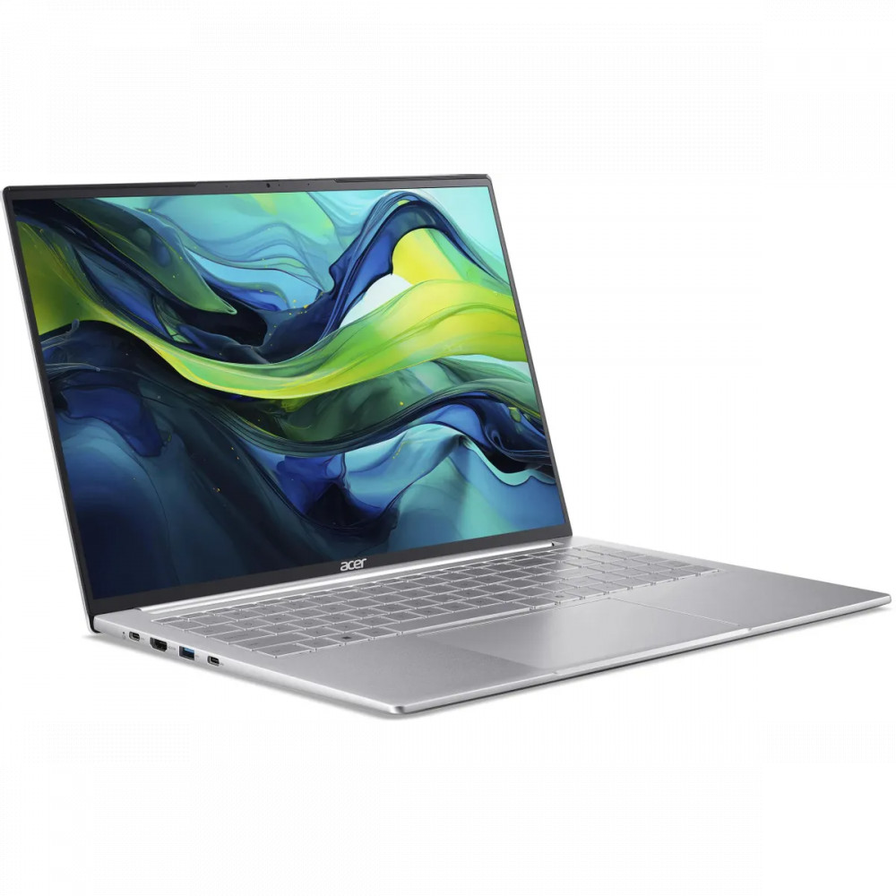 Ноутбук Acer Swift Lite SFL16-51M-785G NX.D3VCD.002 16 ", WUXGA 1920x1200 (16:10), Intel, Core Ultra 7, 16 Гб, 1 ТБ, Intel Graphics — фото товара