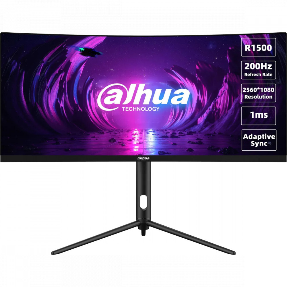 Монитор Dahua DHI-LM30-E330CA 30 ", VA, Ultra-Wide Full HD 2560x1080 (21:9), 200 Гц — фото товара