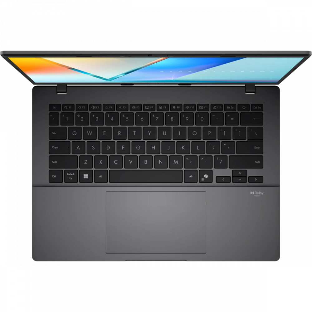 Ноутбук Asus VivoBook S 14 Copilot+ PC S3407QA-SF057W 90NB16B2-M00480 14 ", WUXGA 1920x1200 (16:10), Qualcomm, Snapdragon X1, 16 Гб, 512 ГБ, Qualcomm Adreno X1-45, Windows 11 Home - миниатюра 4