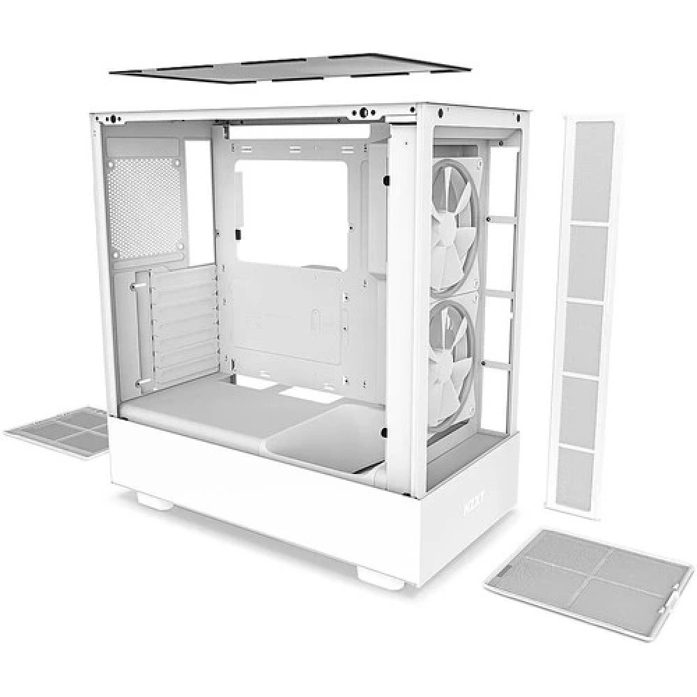 Корпус NZXT H5 Elite White CC-H51EW-01 Mid-Tower - миниатюра 5
