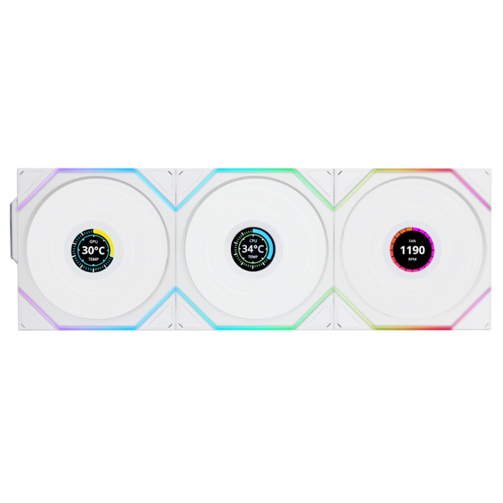Система охлаждения Lian Li UNI FAN TL120 LCD Wireless G99.12TLLCD1W3W.00 Для системного блока — фото товара