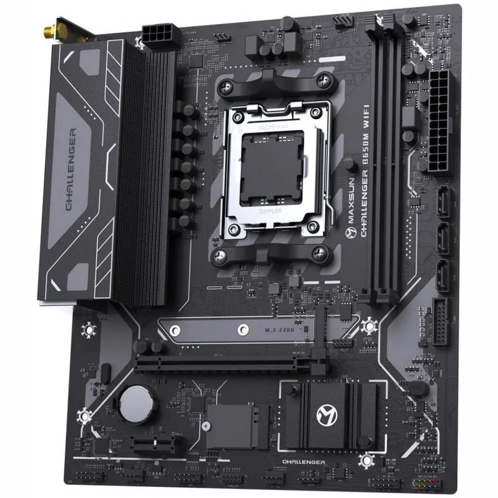 Материнская плата Maxsun Challenger B650M WIFI MS-Challenger B650M WIFI Mini-ATX, AMD AM5 - миниатюра 3